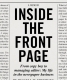 Cover of Inside the Front Page
